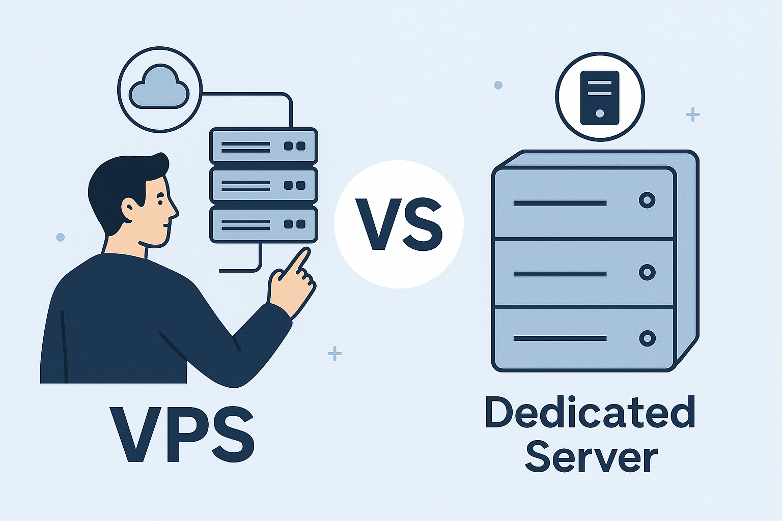 Чем виртуальный сервер отличается от выделенного